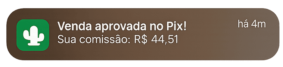 Notificação de Venda